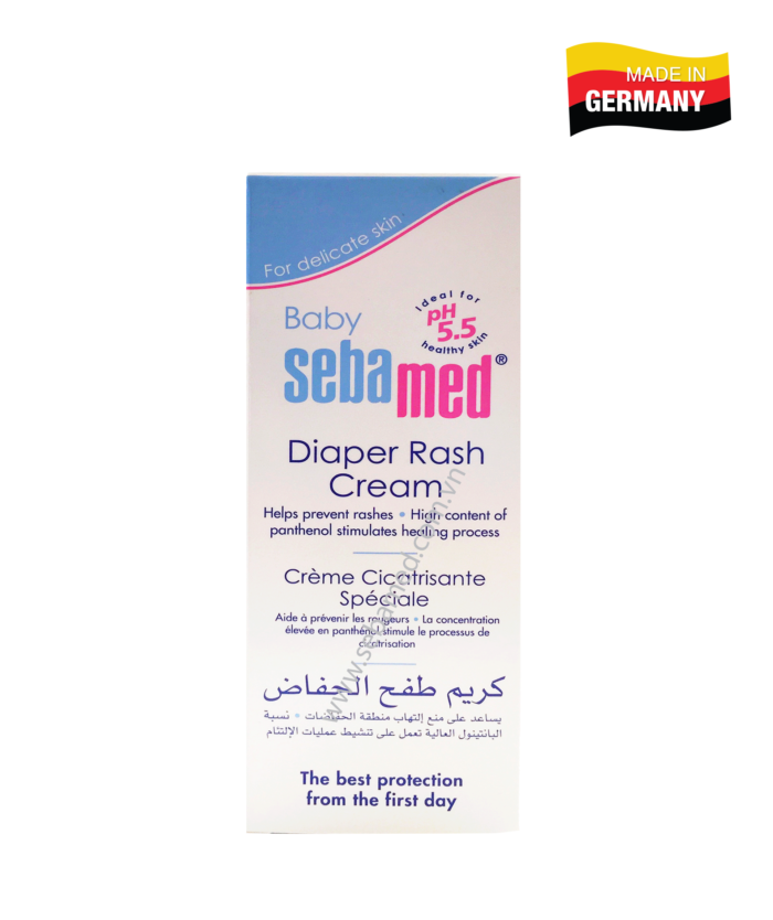 Kem ngăn ngừa hăm tã cho bé Sebamed pH5.5 - www.sebamed.com.vn