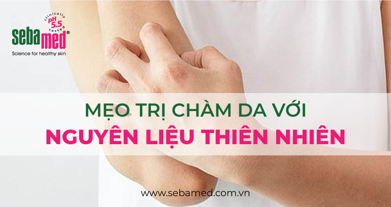mẹo trị chàm da