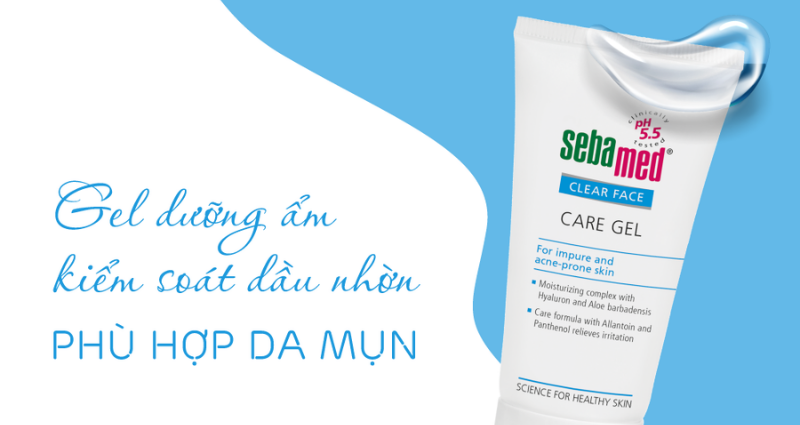 Gel dưỡng ẩm chăm sóc và bảo vệ da Sebamed pH5.5 – www.sebamed.com.vn