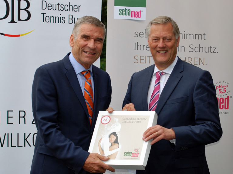 Sebamed - đối tác mới của liên đoàn quần vợt đức - sebamed 2017 Ulrich Klaus Ruediger Mittendorff dtb global - 1