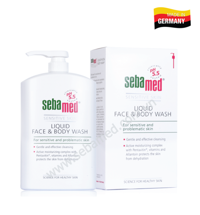 Sữa rửa mặt và tắm toàn thân Sebamed (200ml) - Ảnh 3
