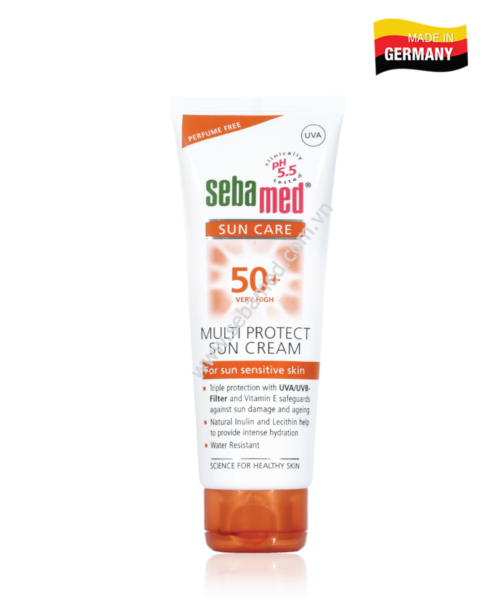 Kem chống nắng cho da nhạy cảm Sebamed SPF50+ (75ml)