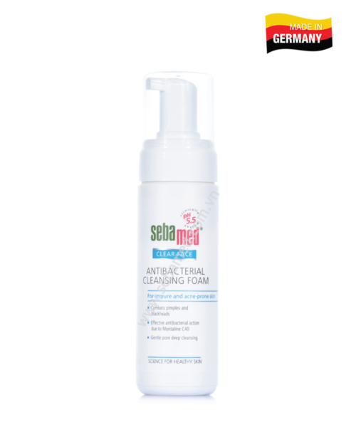 Sữa rửa mặt trị mụn Sebamed pH5.5 nhập khẩu 100% từ Đức – www.sebamed.com.vn