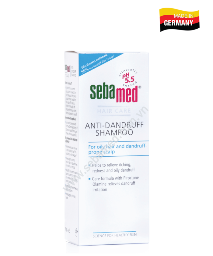 Dầu gội ngăn ngừa gàu Sebamed (200ml) - Ảnh 5