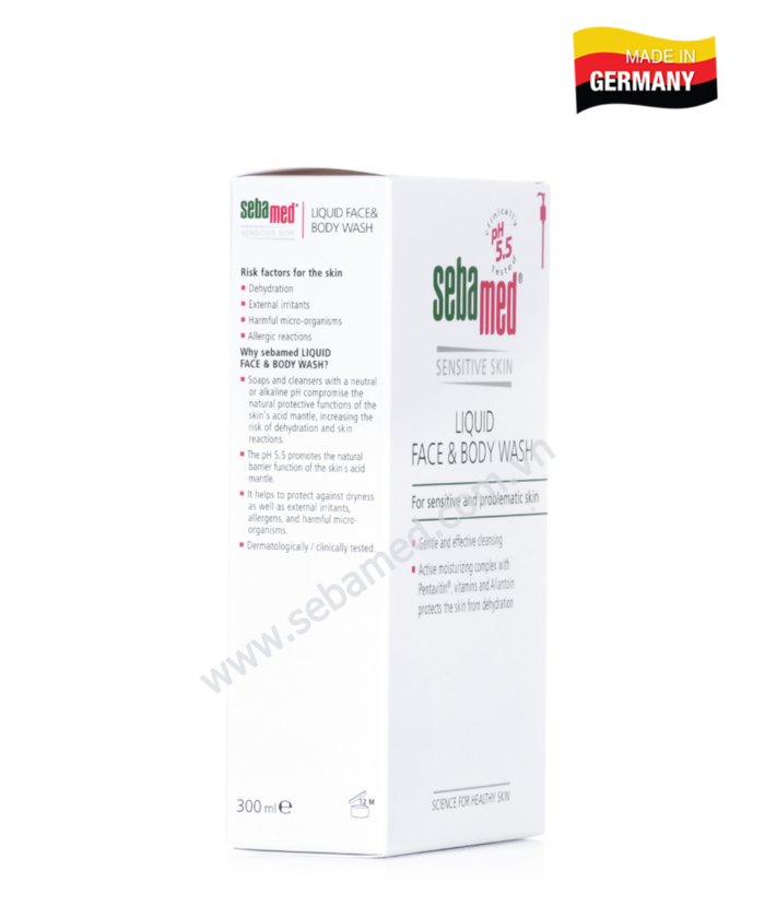 Sữa rửa mặt và tắm toàn thân Sebamed (200ml) - Ảnh 5