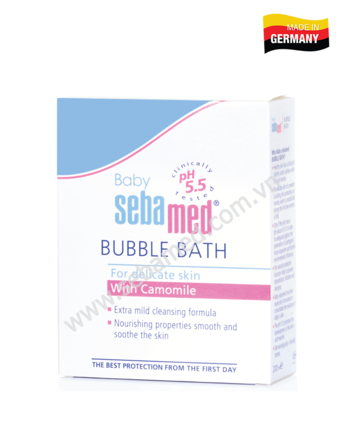 Sữa Tắm Tạo Bọt Em Bé Sebamed - Ảnh 5