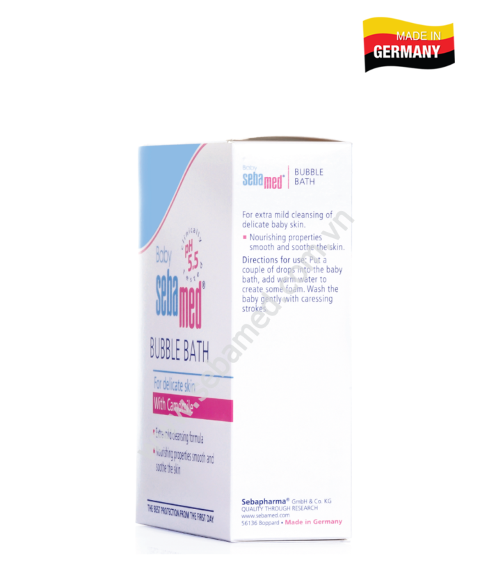 Sữa Tắm Tạo Bọt Em Bé Sebamed - Ảnh 6