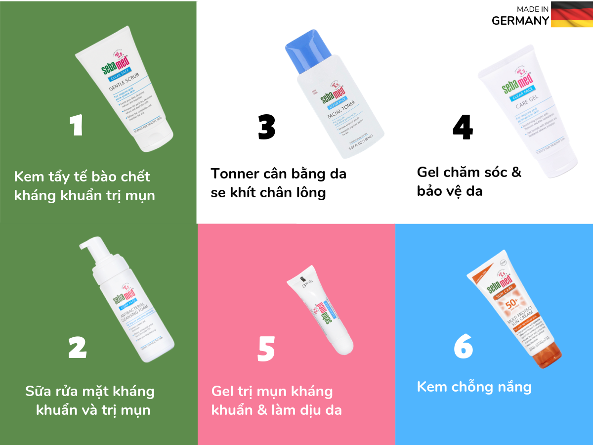 Mẹo trị mụn hiệu quả cho da hỗn hợp và nhạy cảm – www.sebamed.com.vn