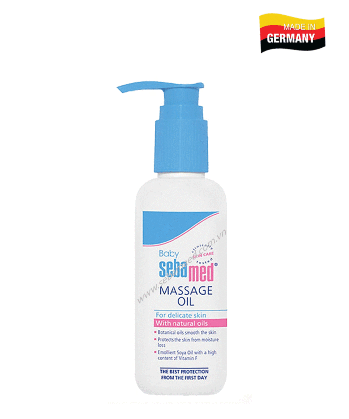 Dầu mát-xa trẻ em Sebamed pH5.5 (150ml)