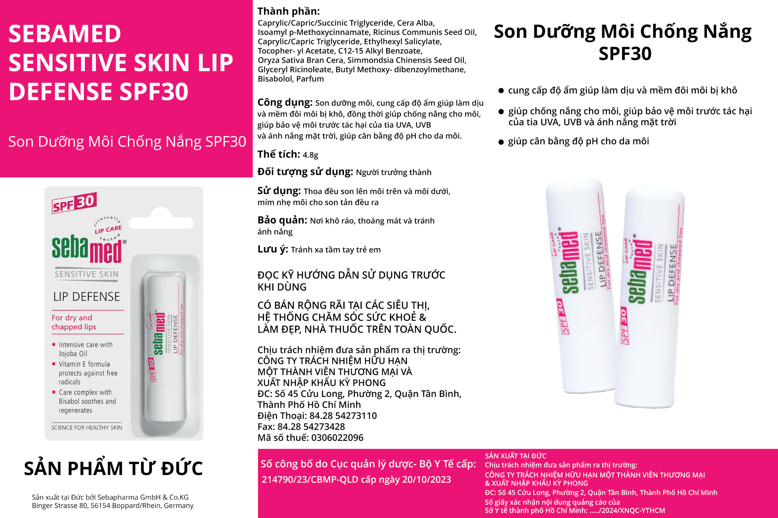 Son dưỡng môi chống nắng spf30 - 5 - sebamed SSS10A.z5961681366886 53ebdb144d536008d58357e165591a85 - 3