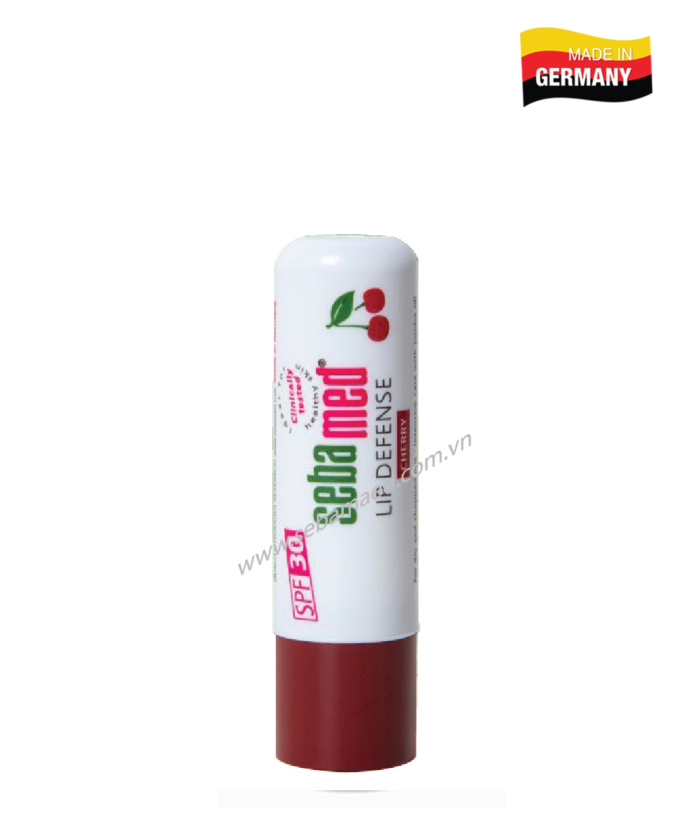 Son dưỡng môi có màu Sebamed SPF30 hương cherry