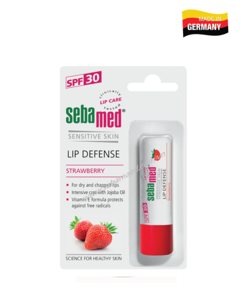 Son dưỡng môi có màu Sebamed pH5.5 hương dâu
