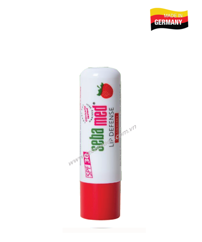 Son dưỡng môi có màu Sebamed pH5.5 hương dâu