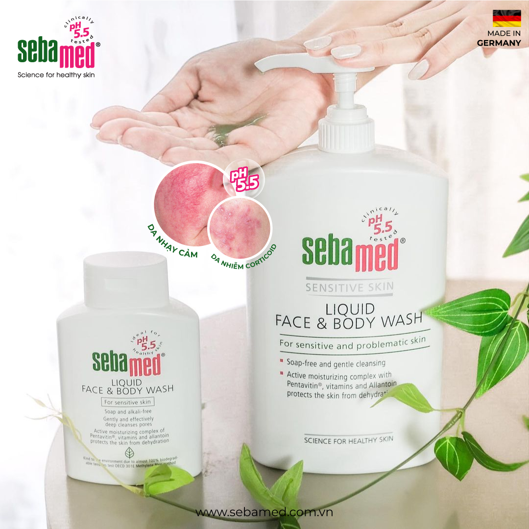 Làm sạch da nhiễm coirticoid