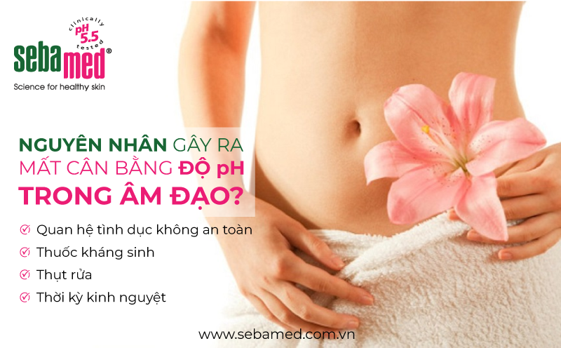 Cân bằng ph vùng kín và những điều chị em cần biết - 1 - sebamed pH âm đạo