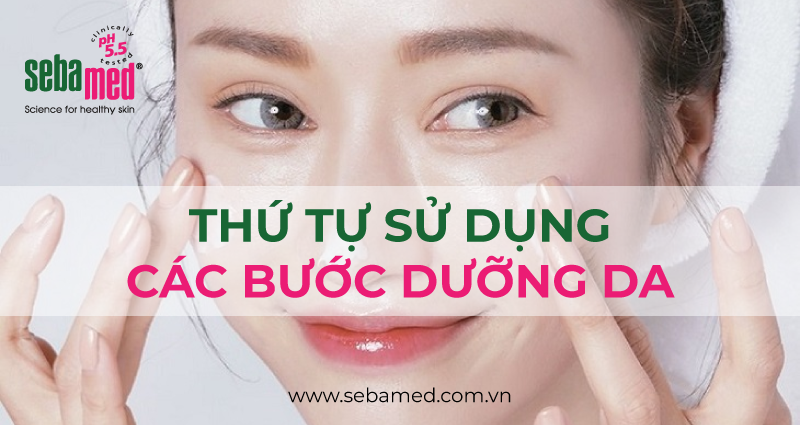 thu tu su dung cac buoc duong da sebamed - 2
