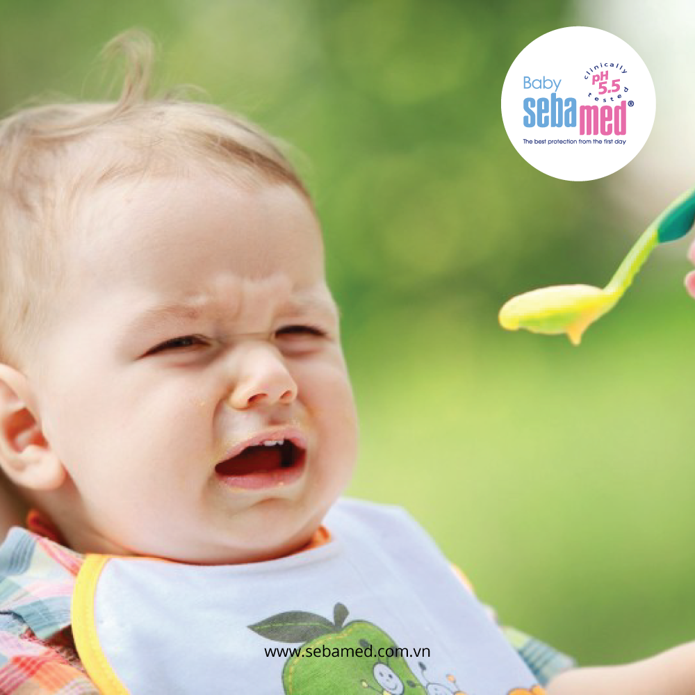 Mối liên quan giữa ăn uống và chàm sữa - 1 - sebamed Sai lam lon neu khong biet thuc pham trong che do an anh huong toi sua Me Sebamed vietnam - 1