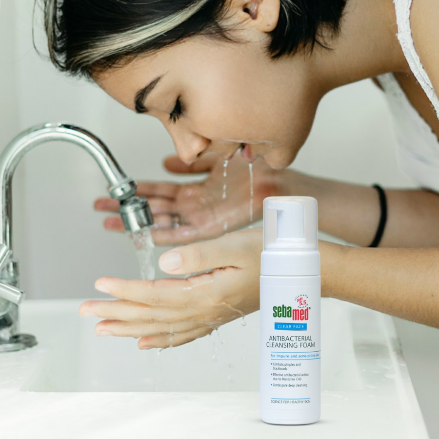 Sữa rửa mặt trị mụn Sebamed pH5.5 - www.sebamed.com.vn