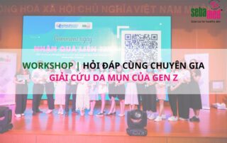 Workshop Giải cứu da mụn của gen Z tổ chức tại HUFI