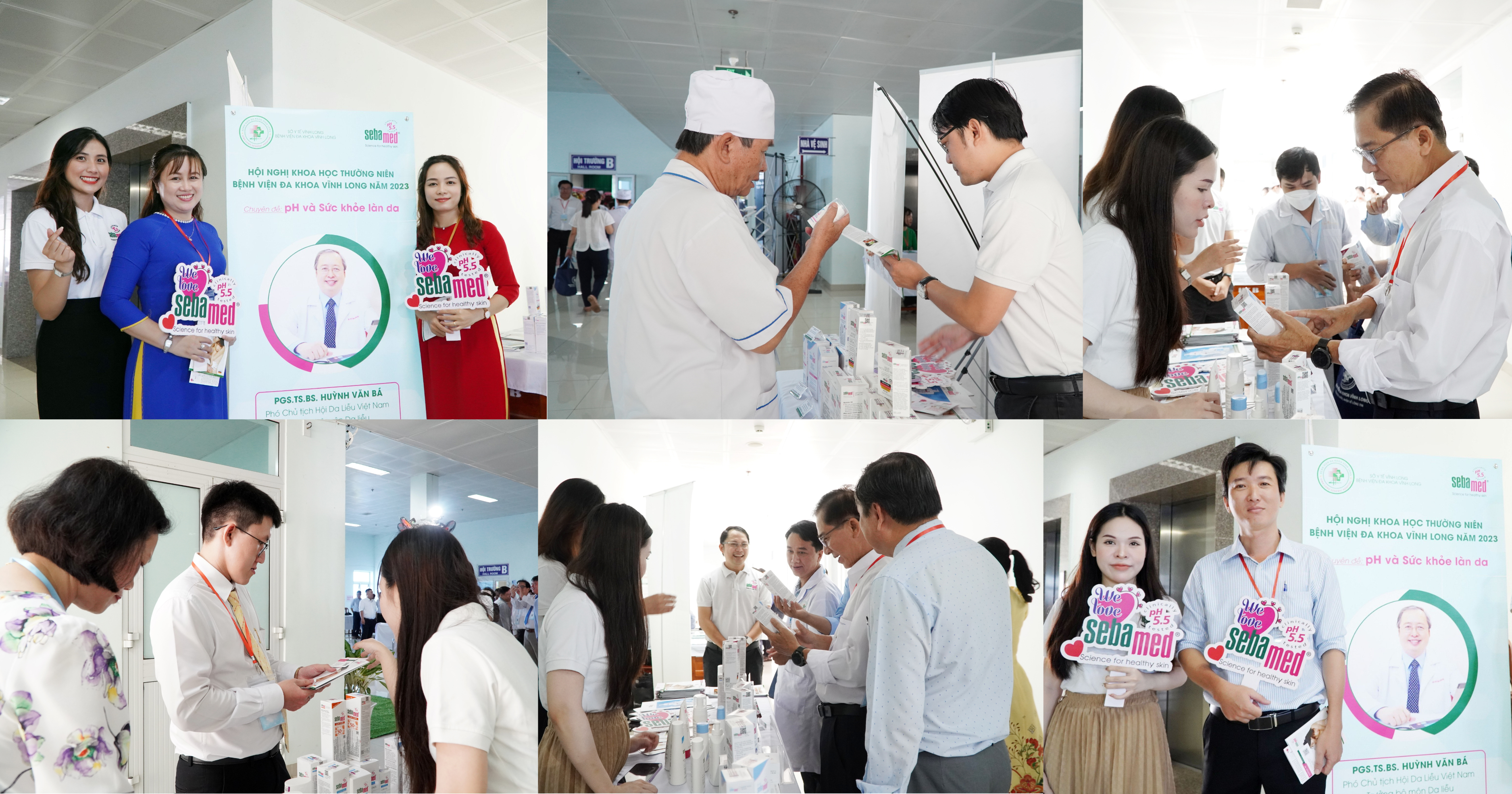 Đồng hành tổ chức thành công hội nghi khoa học thường niên bệnh viện đa khoa vĩnh long 2023 - 10 - sebamed 4 1 - 5