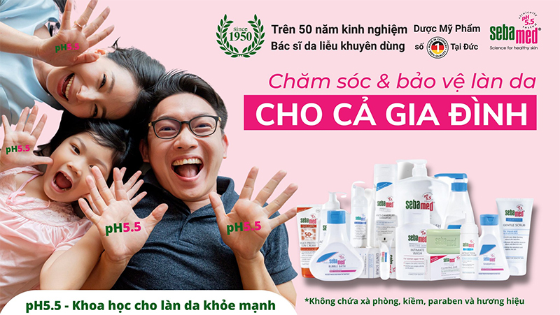 Thương hiệu Sebamed chăm sóc da trọn bộ uy tín, chất lượng đến từ Đức.